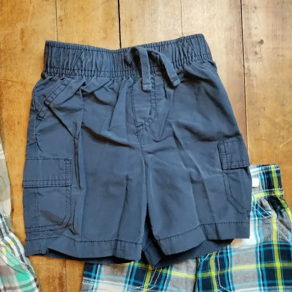 Jumping Beans 2T shorts bundle summer bundle camo plaid cotton ll bean cotton